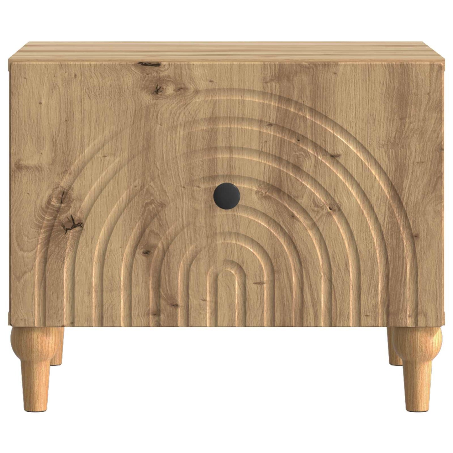vidaXL Coffee Table Artisan Oak 49 x 50 x 40 cm Engineered Wood