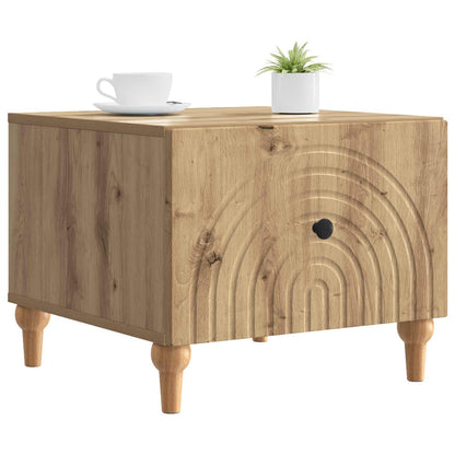 vidaXL Coffee Table Artisan Oak 49 x 50 x 40 cm Engineered Wood