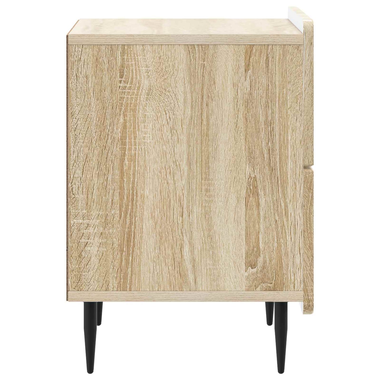 vidaXL Bedside Cabinet 2 pcs Sonoma Oak 43 x 34.5 x 49.5 cm