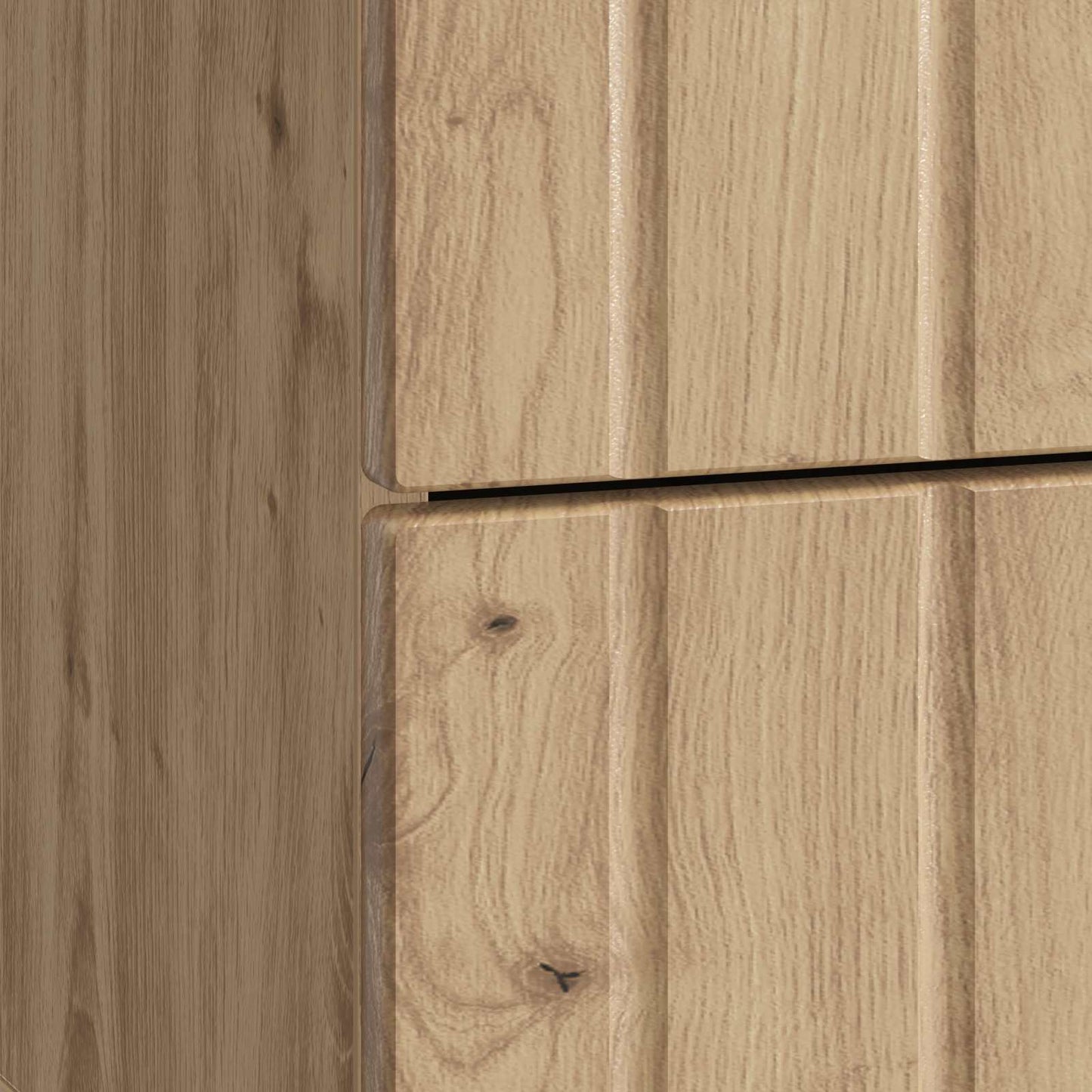vidaXL Bedside Cabinet Artisan Oak 43 x 34.5 x 49.5 cm Engineered Wood
