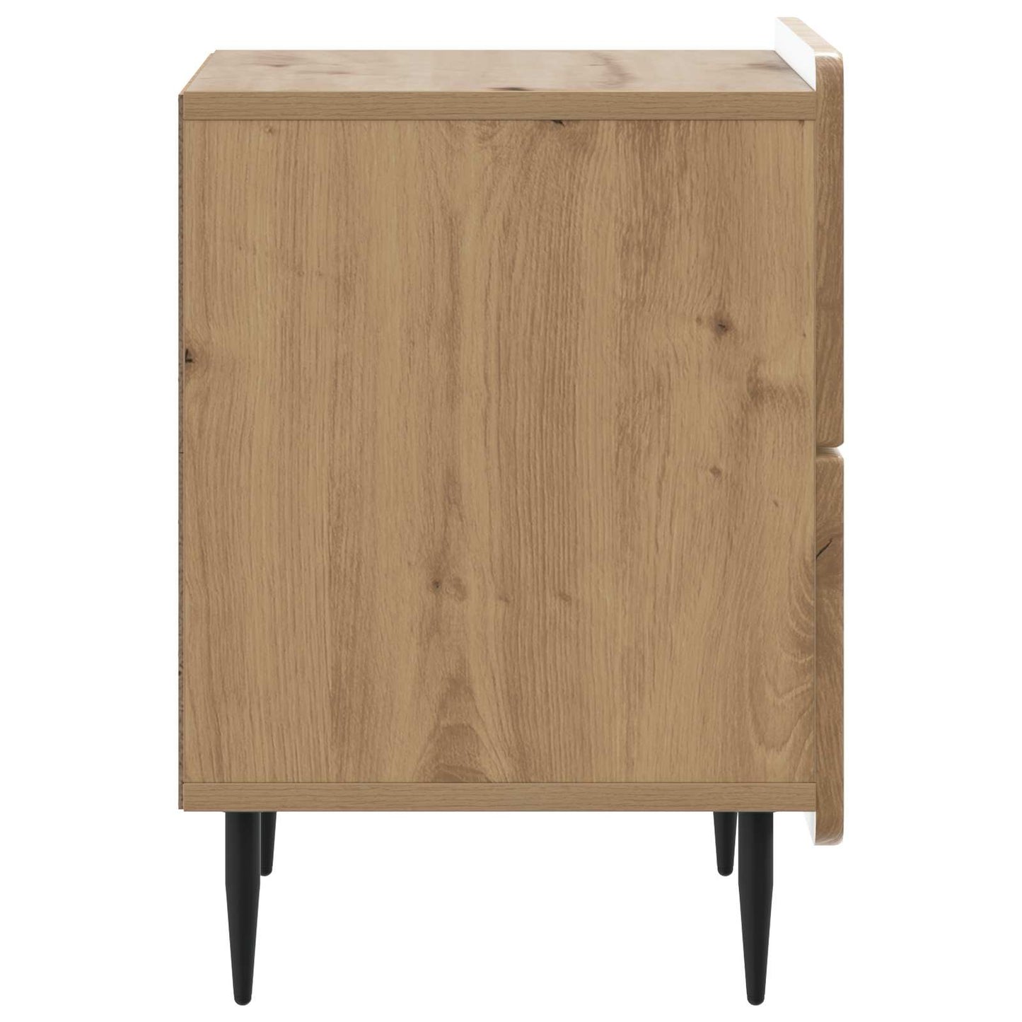 vidaXL Bedside Cabinet Artisan Oak 43 x 34.5 x 49.5 cm Engineered Wood