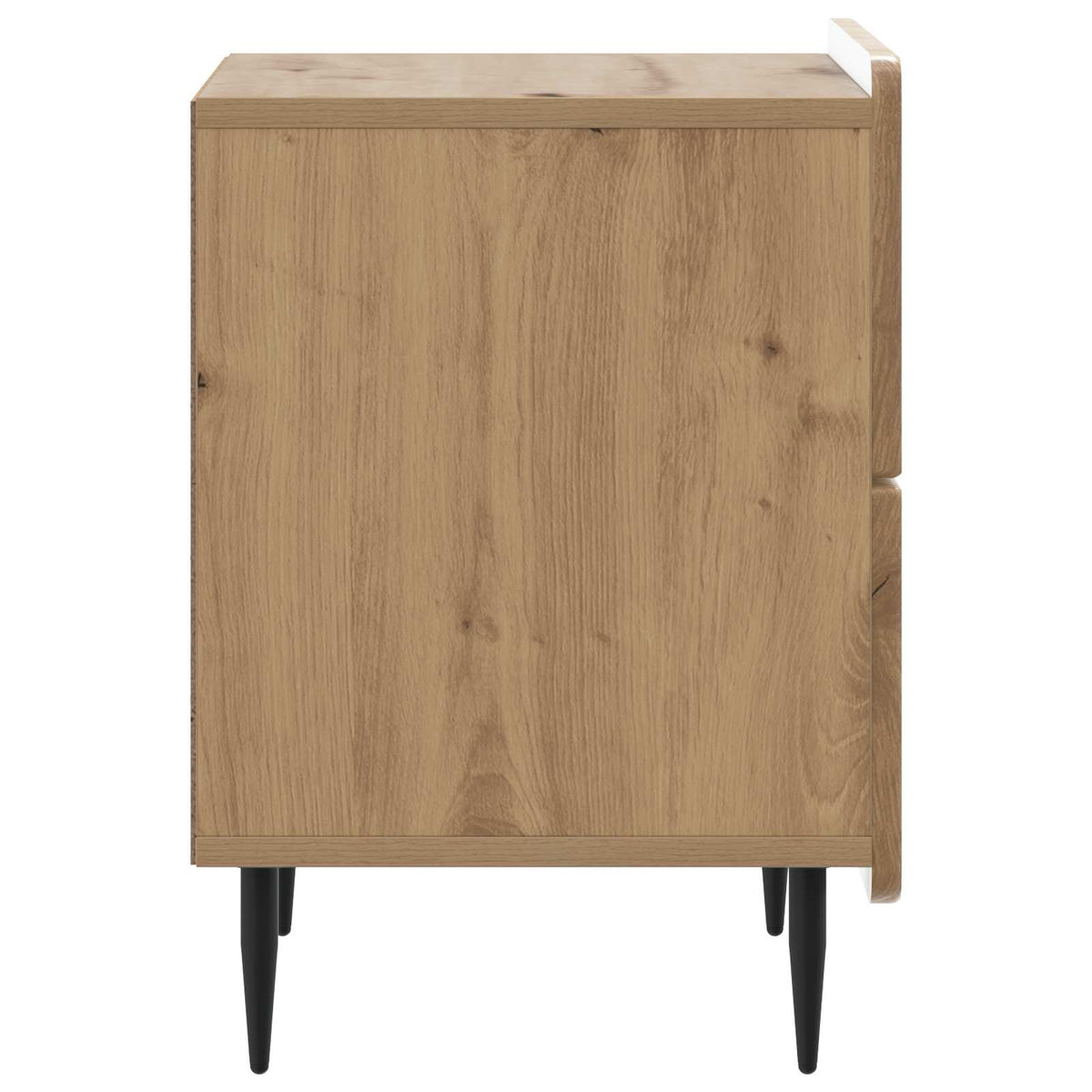 vidaXL Bedside Cabinet Artisan Oak 43 x 34.5 x 49.5 cm Engineered Wood