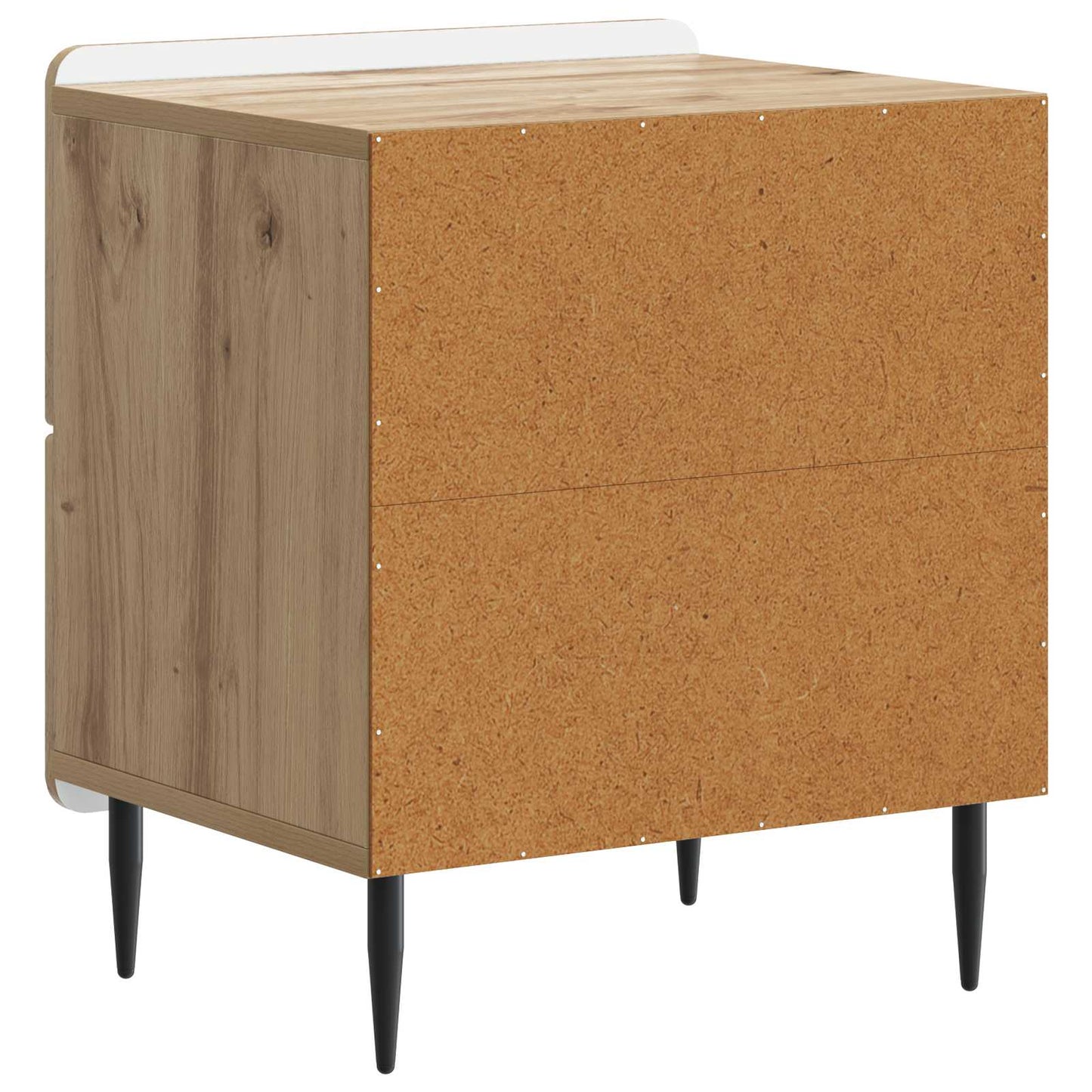 vidaXL Bedside Cabinet 2 pcs Artisan Oak 43 x 34.5 x 49.5 cm