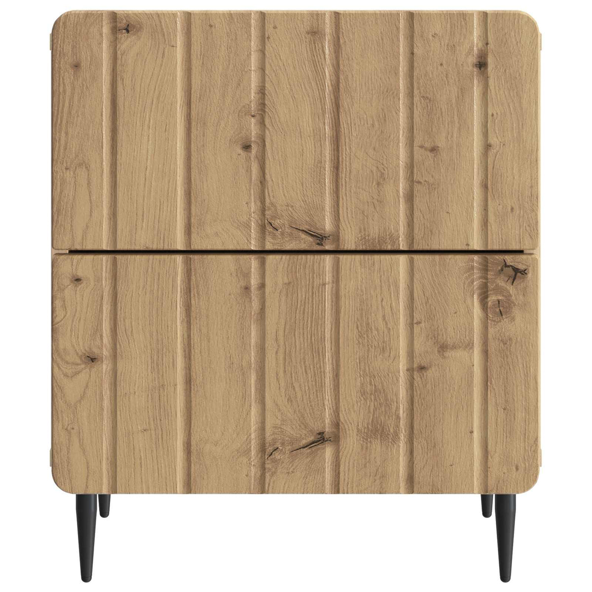 vidaXL Bedside Cabinet 2 pcs Artisan Oak 43 x 34.5 x 49.5 cm