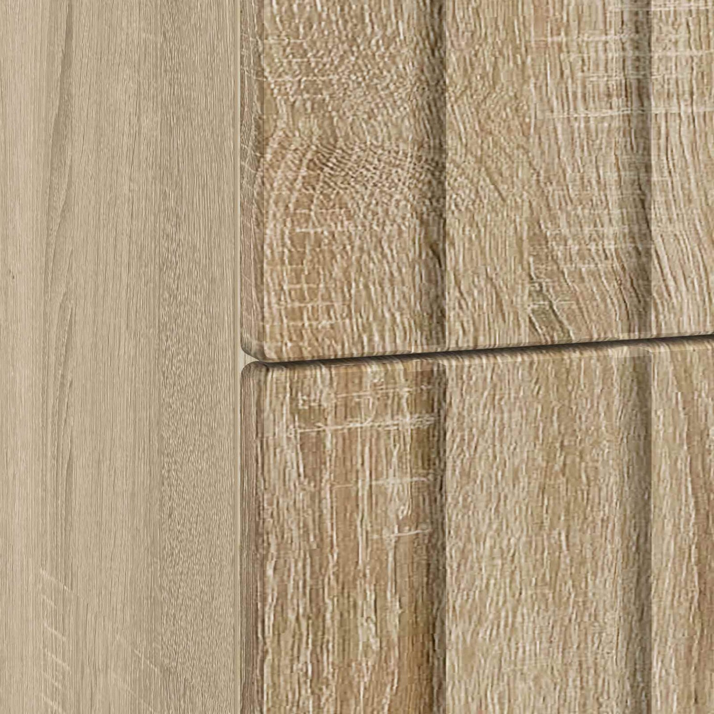 vidaXL Bedside Cabinet Sonoma Oak 62 x 34.5 x 49.5 cm Engineered Wood