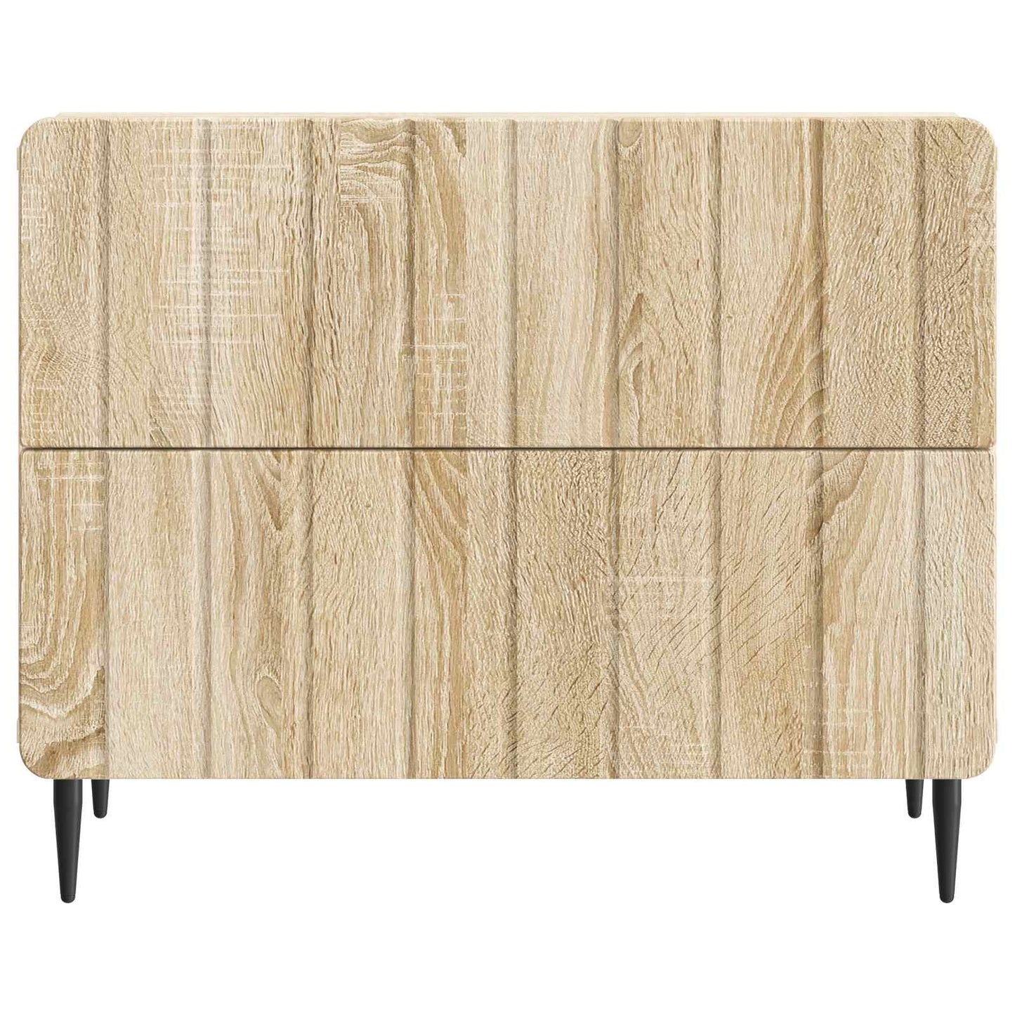 vidaXL Bedside Cabinet Sonoma Oak 62 x 34.5 x 49.5 cm Engineered Wood