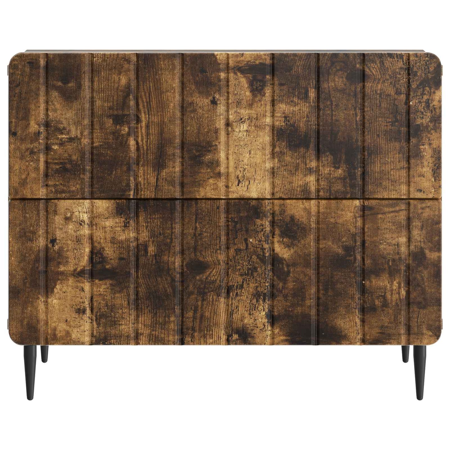 vidaXL Bedside Cabinet Smoked Oak 62 x 34.5 x 49.5 cm Engineered Wood