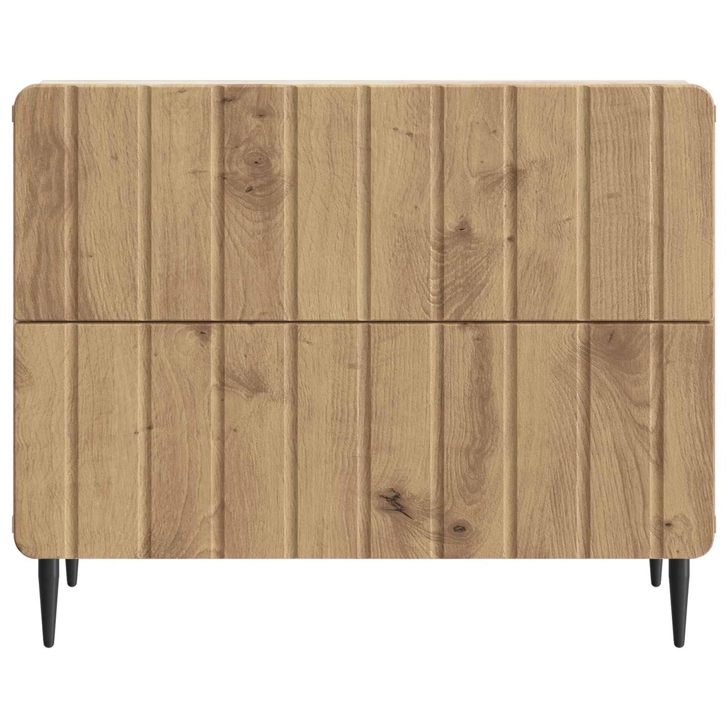 vidaXL Bedside Cabinet Artisan Oak 62 x 34.5 x 49.5 cm Engineered Wood