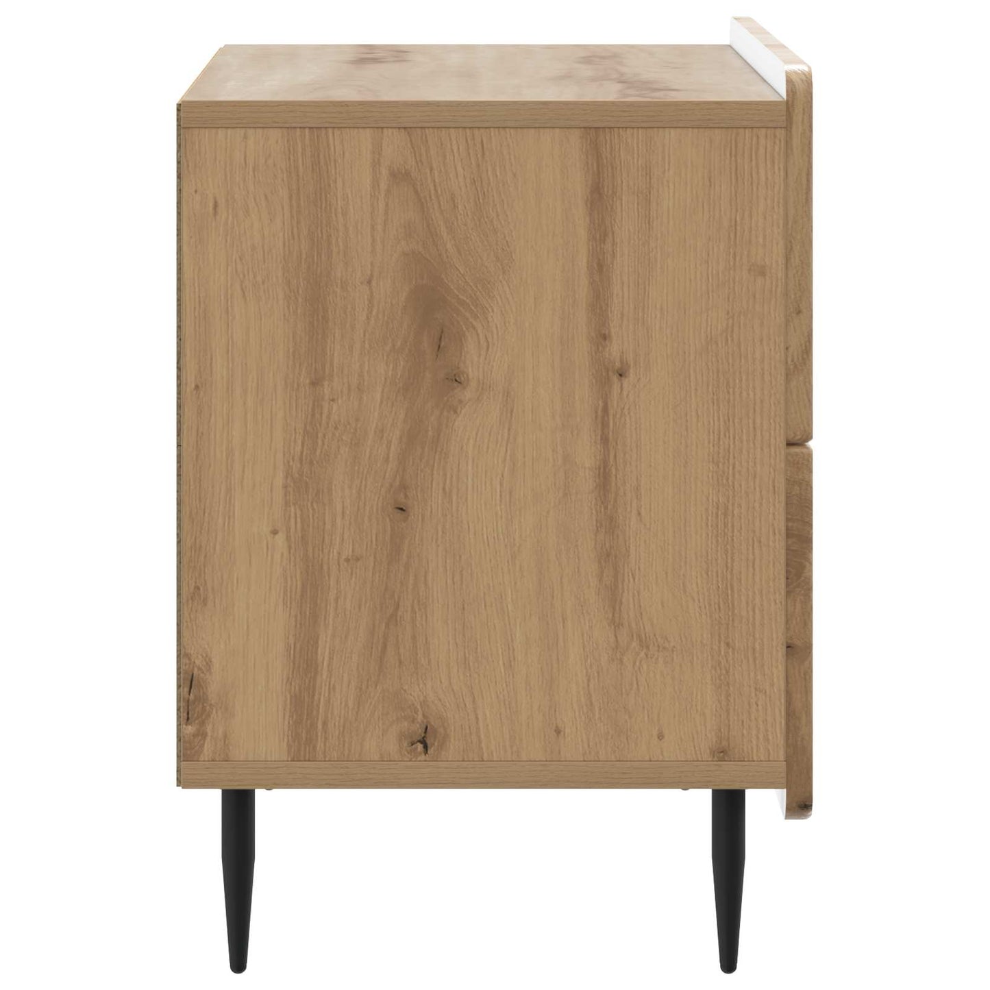 vidaXL Bedside Cabinet Artisan Oak 62 x 34.5 x 49.5 cm Engineered Wood