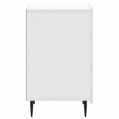 vidaXL Bedside Cabinet White 43x 41 x 68 cm Engineered Wood