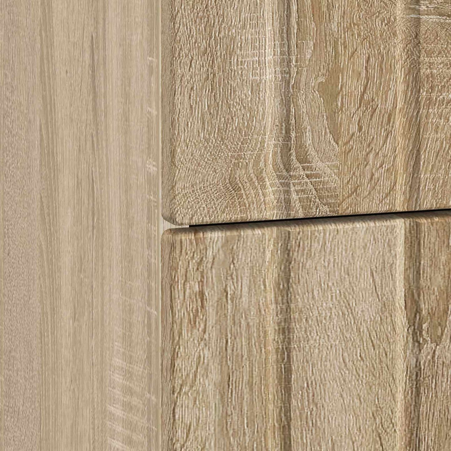 vidaXL Bedside Cabinet Sonoma Oak 43x 41 x 68 cm Engineered Wood