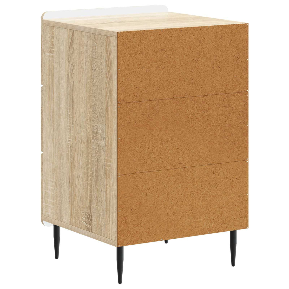vidaXL Bedside Cabinet Sonoma Oak 43x 41 x 68 cm Engineered Wood