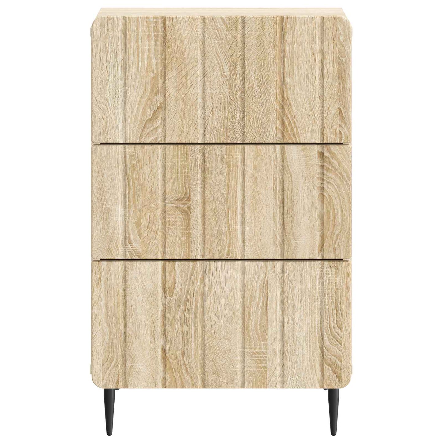 vidaXL Bedside Cabinet Sonoma Oak 43x 41 x 68 cm Engineered Wood