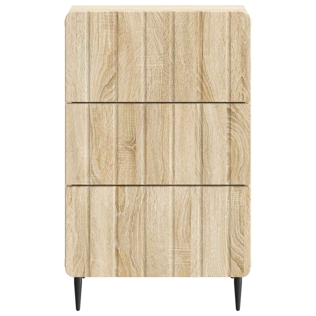 vidaXL Bedside Cabinet Sonoma Oak 43x 41 x 68 cm Engineered Wood