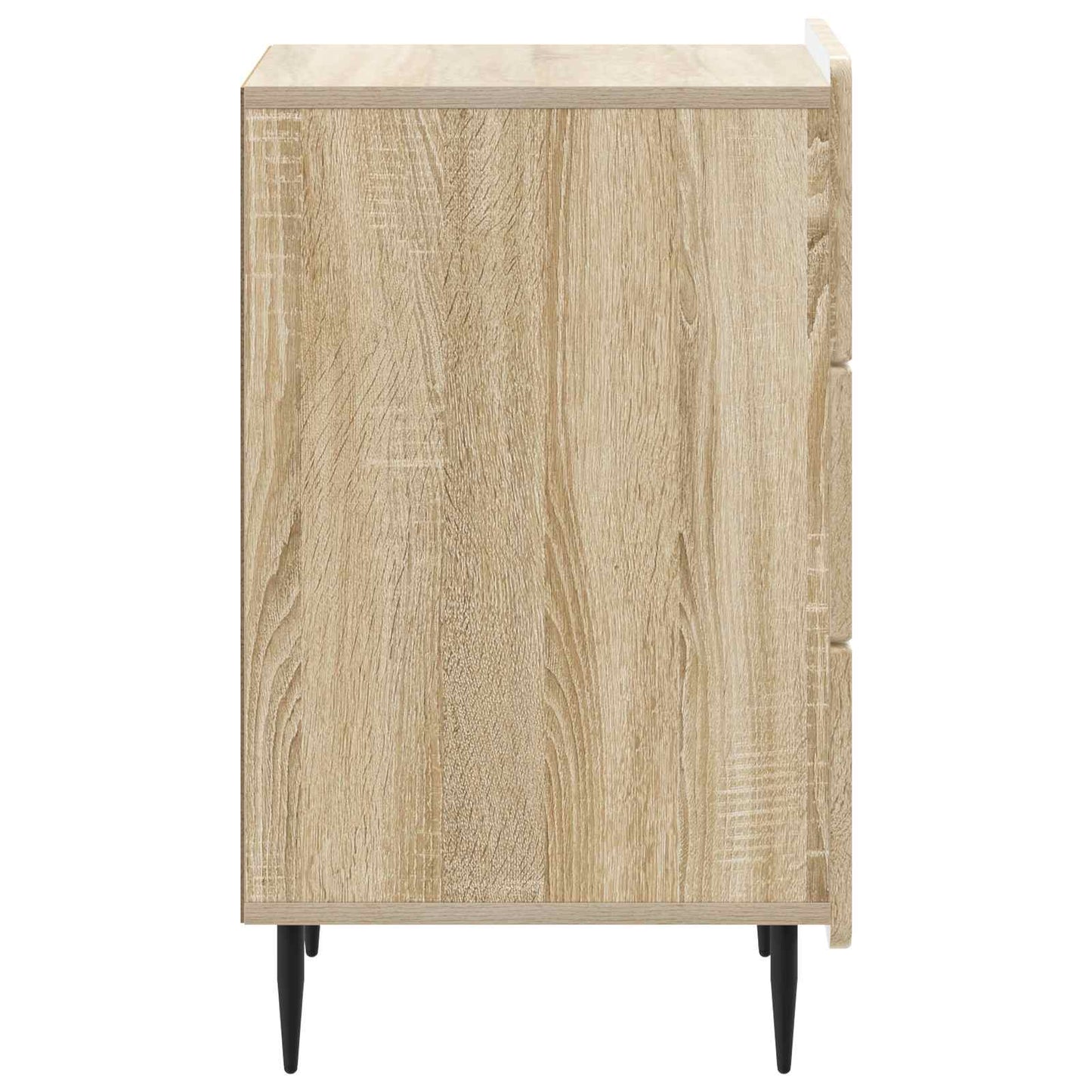 vidaXL Bedside Cabinet Sonoma Oak 43x 41 x 68 cm Engineered Wood