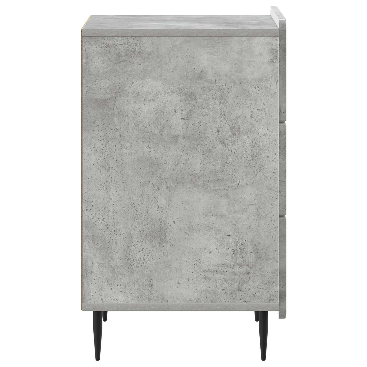 vidaXL Bedside Cabinet Concrete Grey 43x 41 x 68 cm Engineered Wood