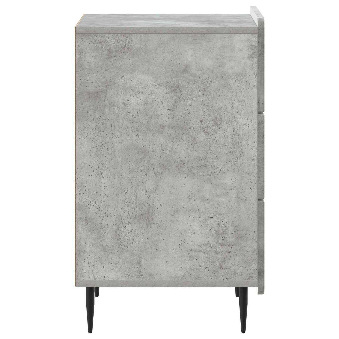 vidaXL Bedside Cabinet Concrete Grey 43x 41 x 68 cm Engineered Wood