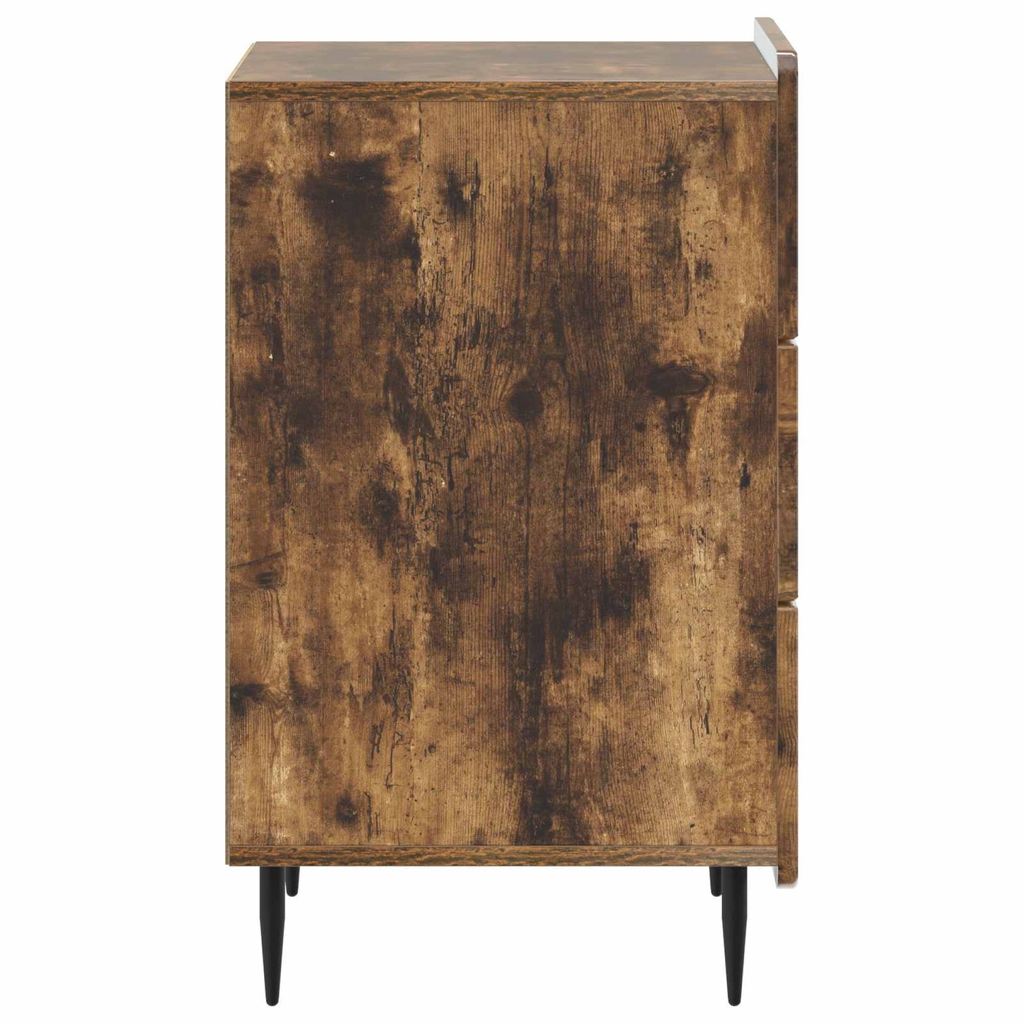 vidaXL Bedside Cabinet Smoked Oak 43x 41 x 68 cm Engineered Wood