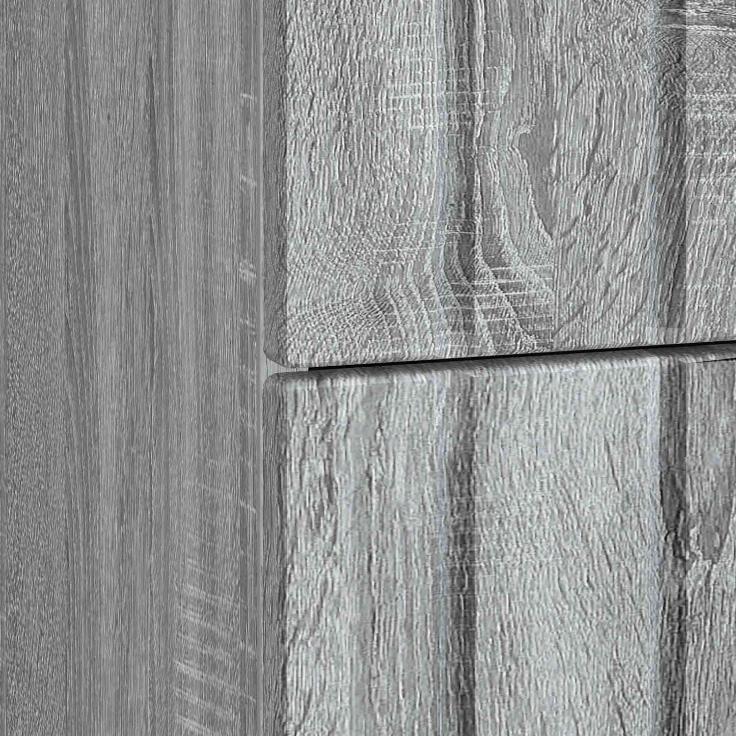 vidaXL Bedside Cabinet Grey Sonoma 43x 41 x 68 cm Engineered Wood