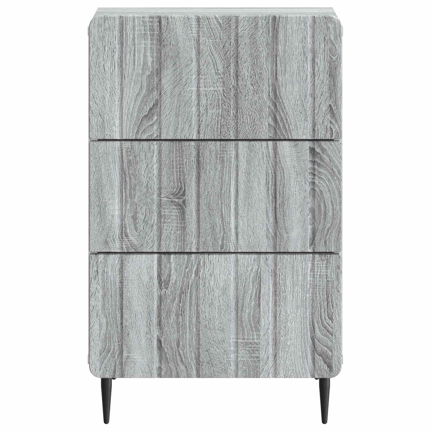 vidaXL Bedside Cabinet Grey Sonoma 43x 41 x 68 cm Engineered Wood