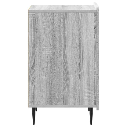 vidaXL Bedside Cabinet Grey Sonoma 43x 41 x 68 cm Engineered Wood