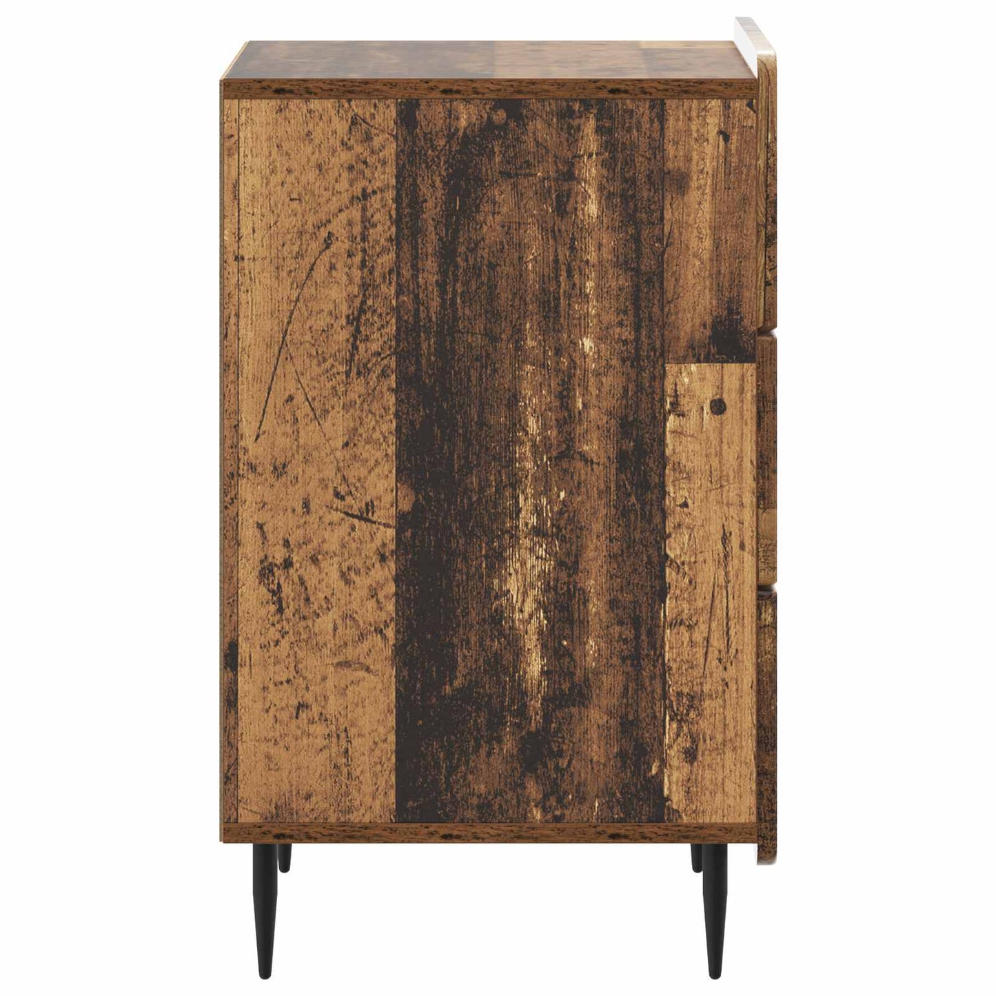 vidaXL Bedside Cabinet Old Wood 43x 41 x 68 cm Engineered Wood