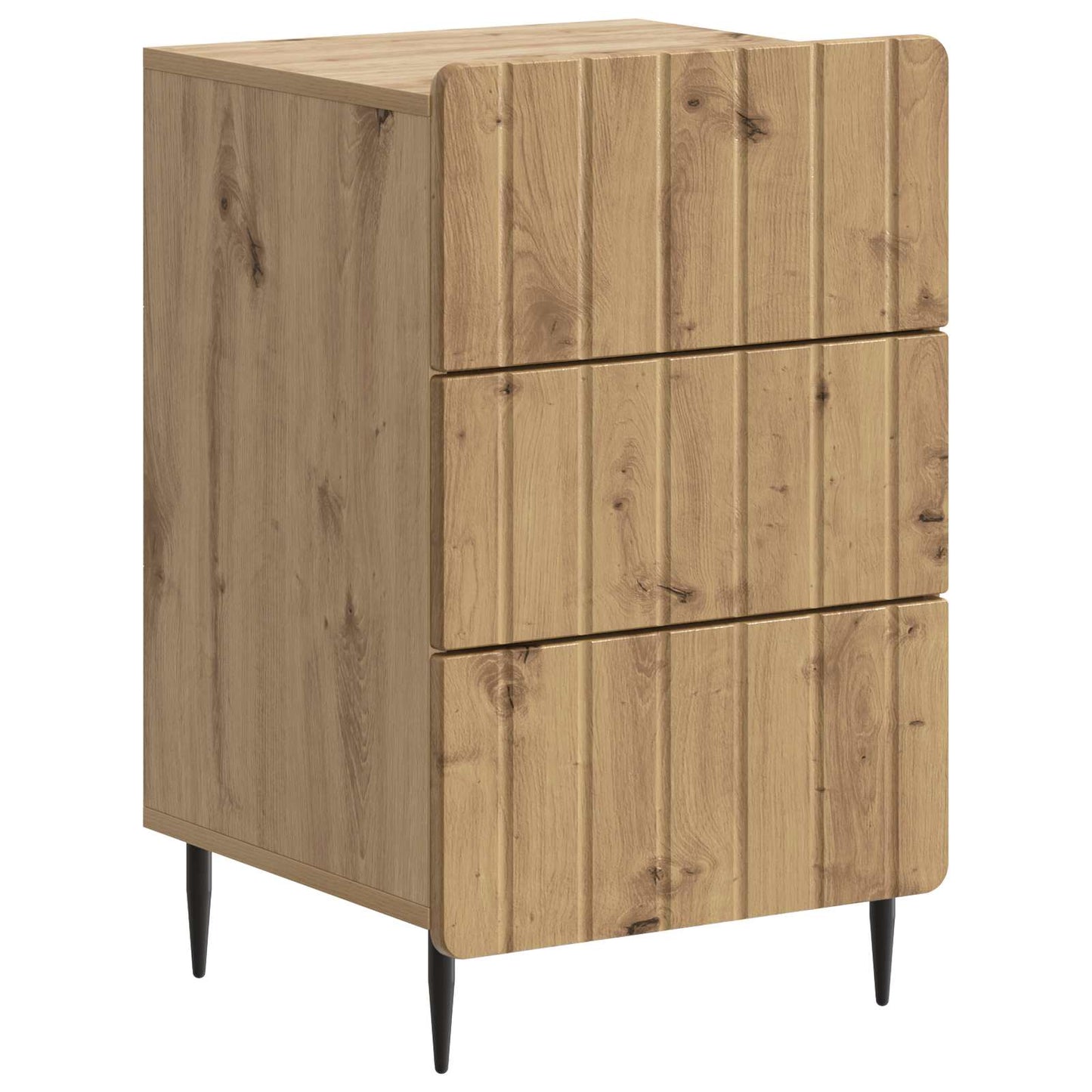 vidaXL Bedside Cabinet Artisan Oak 43x 41 x 68 cm Engineered Wood