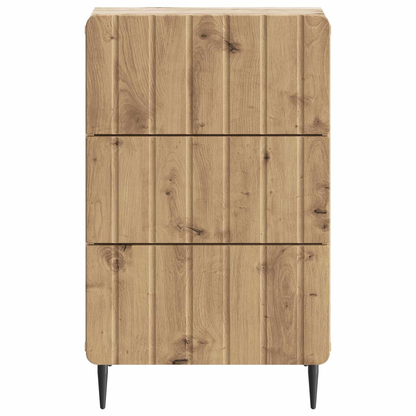 vidaXL Bedside Cabinet Artisan Oak 43x 41 x 68 cm Engineered Wood