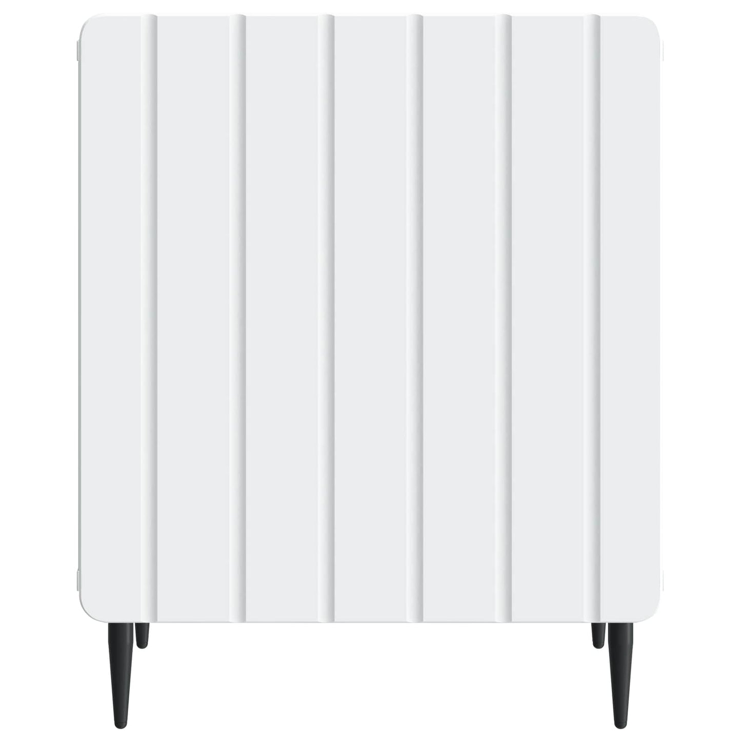 vidaXL Bedside Cabinet White 43 x 34.5 x 52 cm Engineered Wood