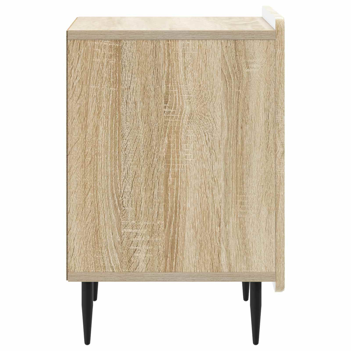 vidaXL Bedside Cabinet Sonoma Oak 43 x 34.5 x 52 cm Engineered Wood
