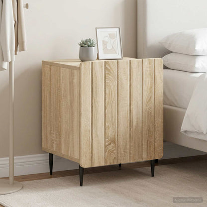 vidaXL Bedside Cabinet 2 pcs Sonoma Oak 43 x 34.5 x 52 cm