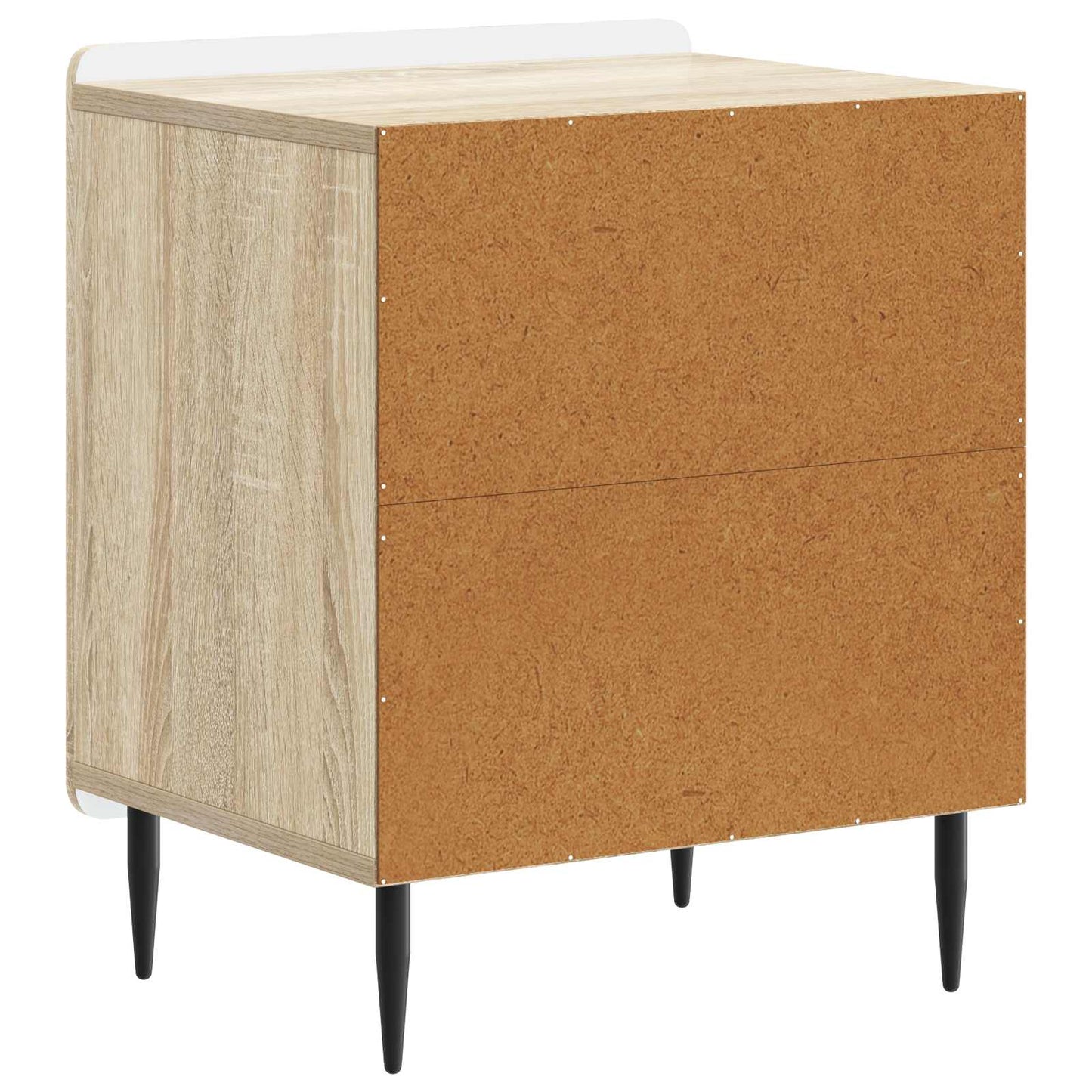 vidaXL Bedside Cabinet 2 pcs Sonoma Oak 43 x 34.5 x 52 cm