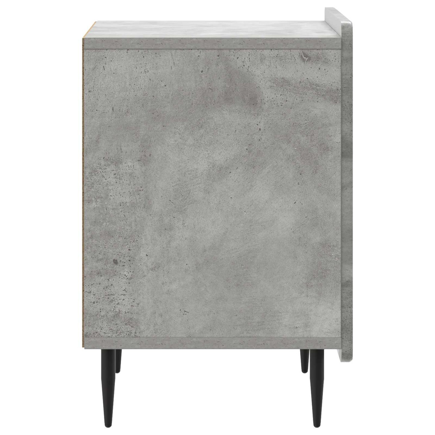 vidaXL Bedside Cabinet Concrete Grey 43 x 34.5 x 52 cm Engineered Wood
