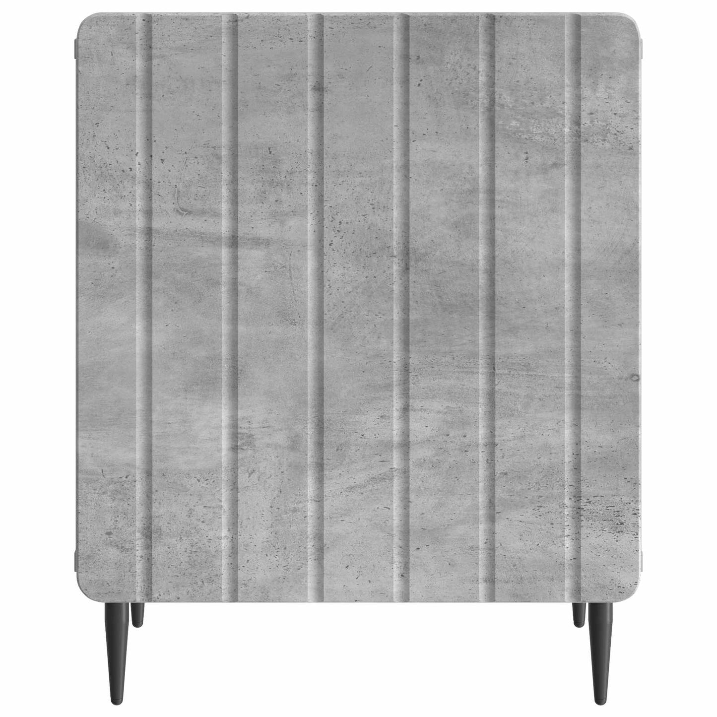 vidaXL Bedside Cabinet 2 pcs Concrete Grey 43 x 34.5 x 52 cm