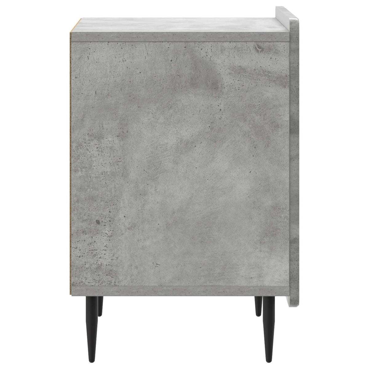 vidaXL Bedside Cabinet 2 pcs Concrete Grey 43 x 34.5 x 52 cm