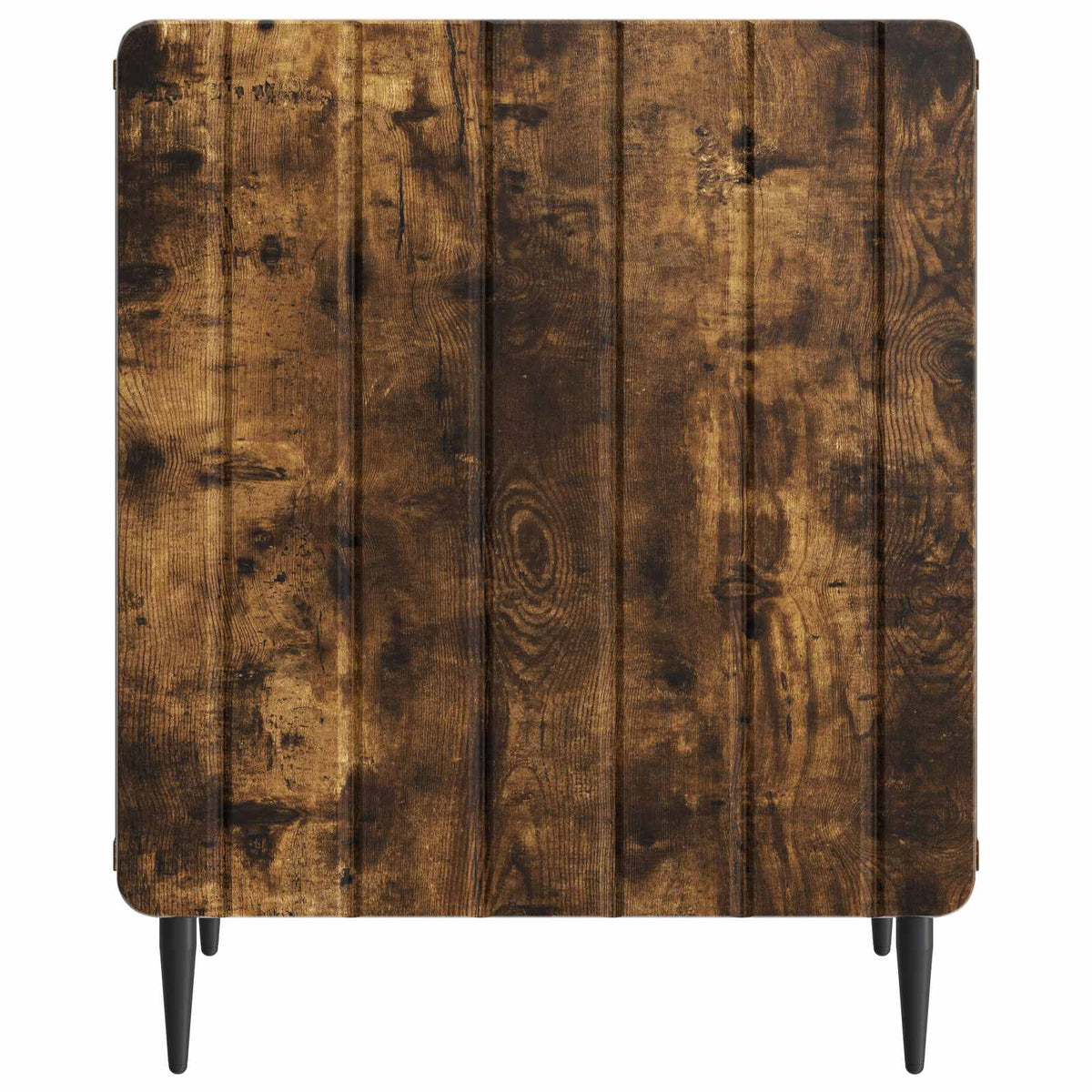vidaXL Bedside Cabinet Smoked Oak 43 x 34.5 x 52 cm Engineered Wood
