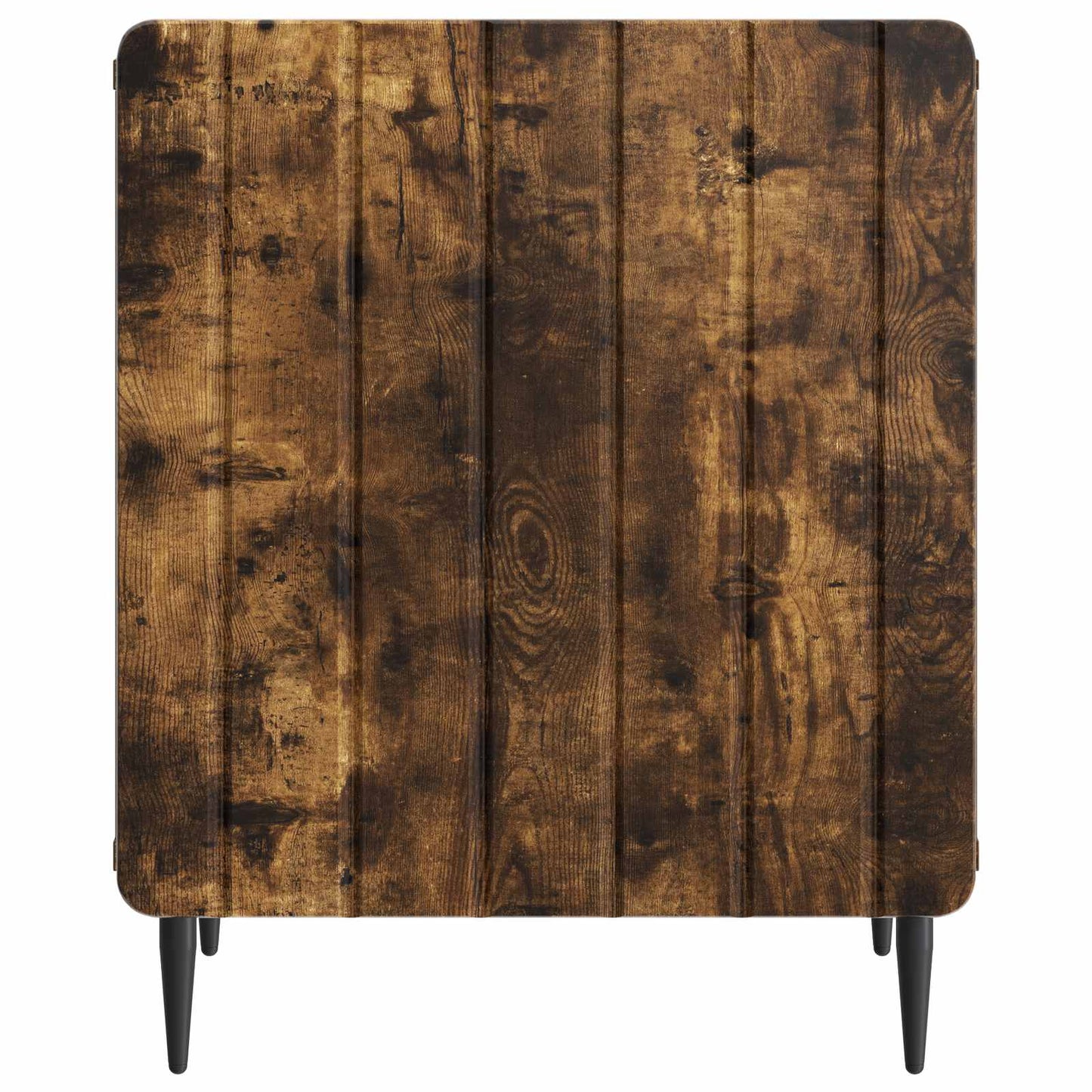 vidaXL Bedside Cabinet 2 pcs Smoked Oak 43 x 34.5 x 52 cm