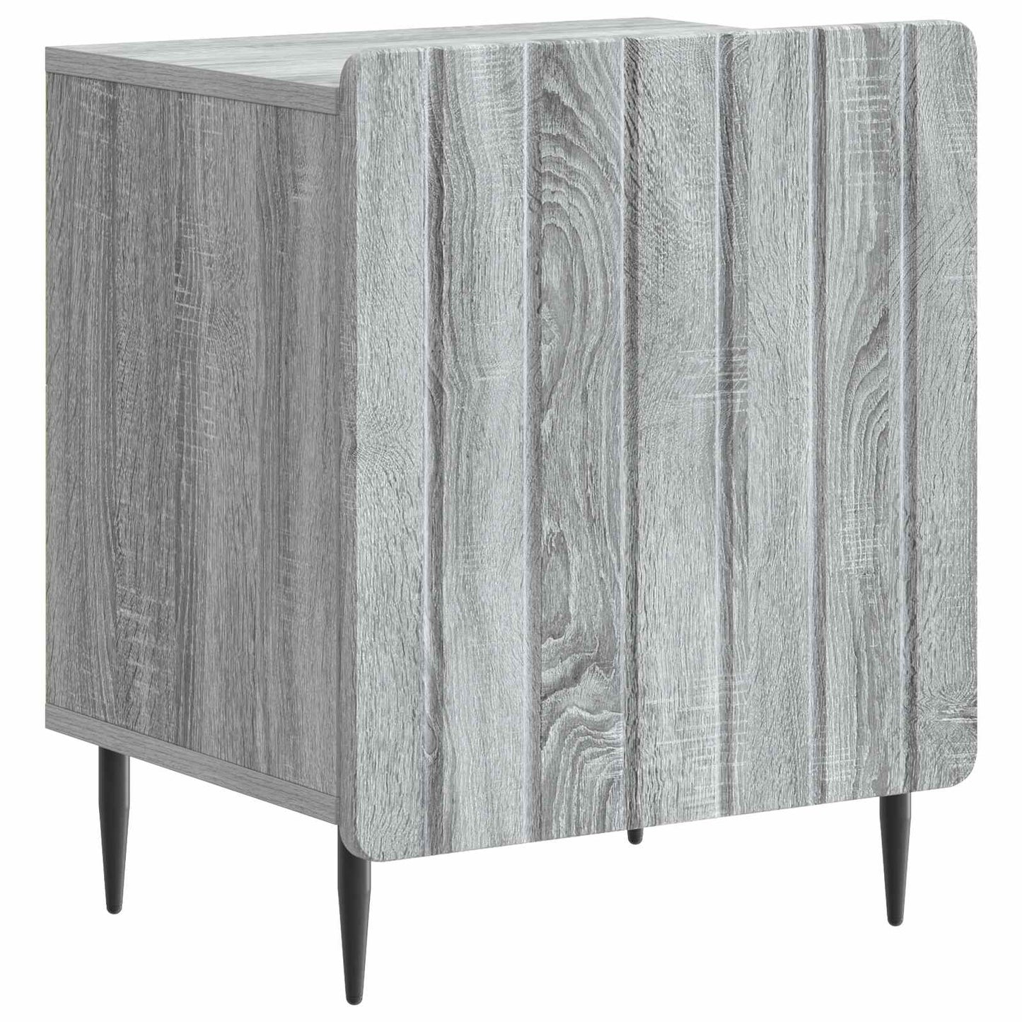 vidaXL Bedside Cabinet 2 pcs Grey Sonoma 43 x 34.5 x 52 cm
