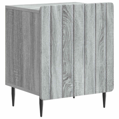 vidaXL Bedside Cabinet 2 pcs Grey Sonoma 43 x 34.5 x 52 cm