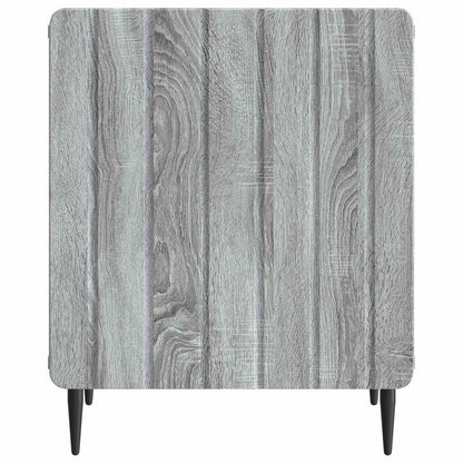vidaXL Bedside Cabinet 2 pcs Grey Sonoma 43 x 34.5 x 52 cm