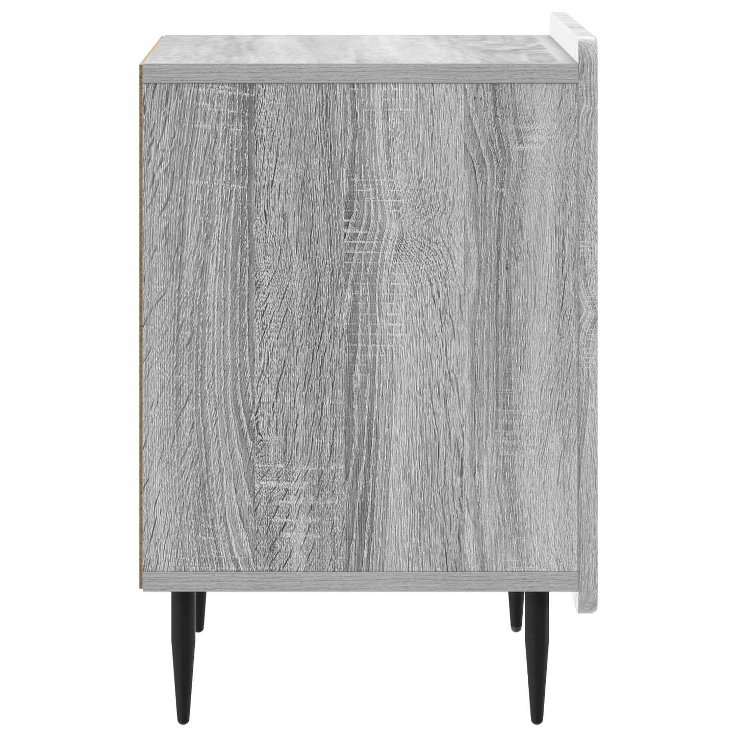 vidaXL Bedside Cabinet 2 pcs Grey Sonoma 43 x 34.5 x 52 cm