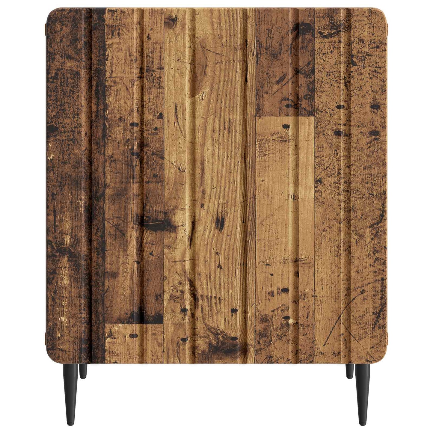 vidaXL Bedside Cabinet 2 pcs Old Wood 43 x 34.5 x 52 cm