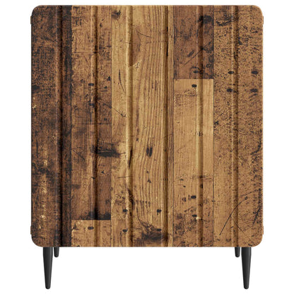 vidaXL Bedside Cabinet 2 pcs Old Wood 43 x 34.5 x 52 cm
