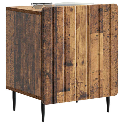 vidaXL Bedside Cabinet 2 pcs Old Wood 43 x 34.5 x 52 cm