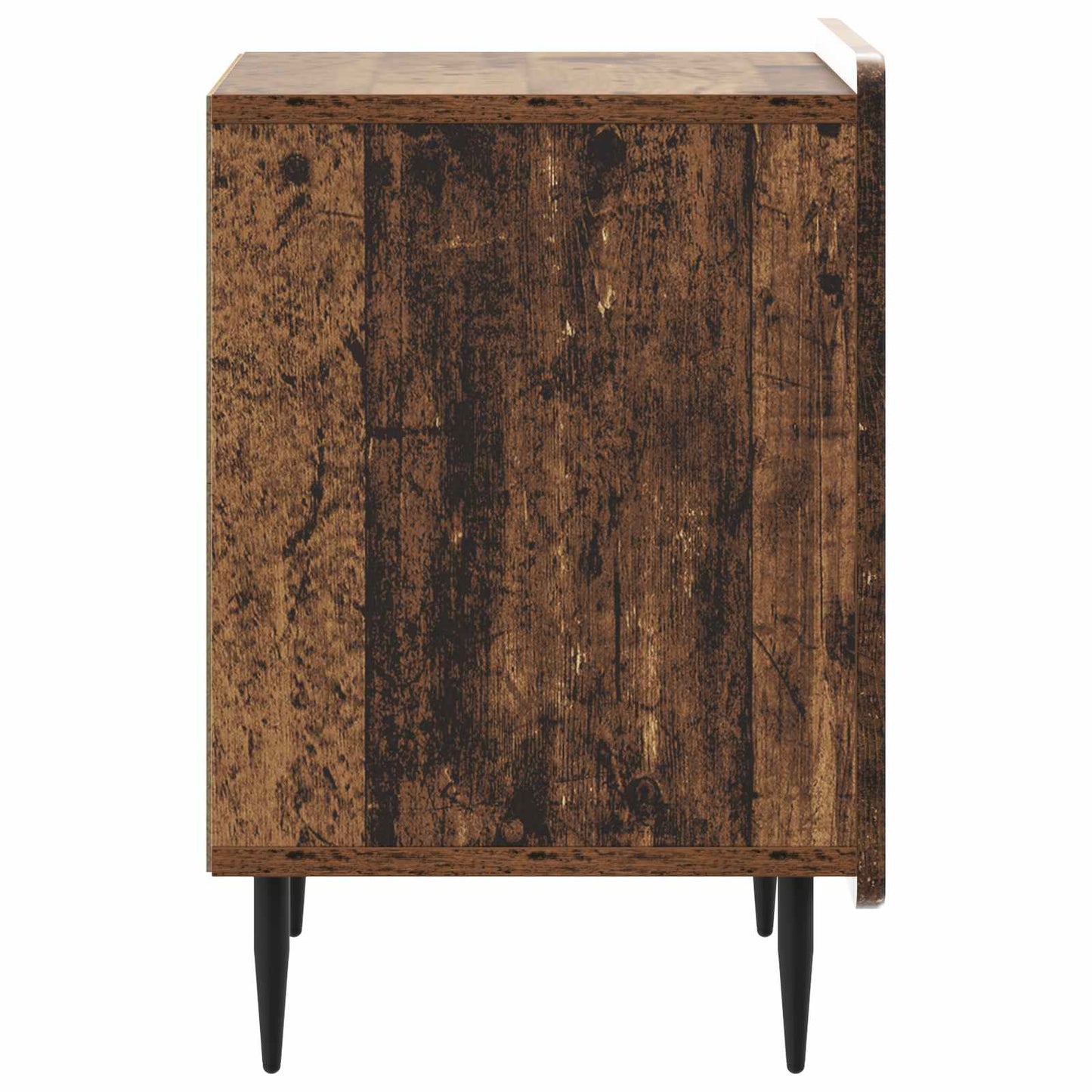 vidaXL Bedside Cabinet 2 pcs Old Wood 43 x 34.5 x 52 cm