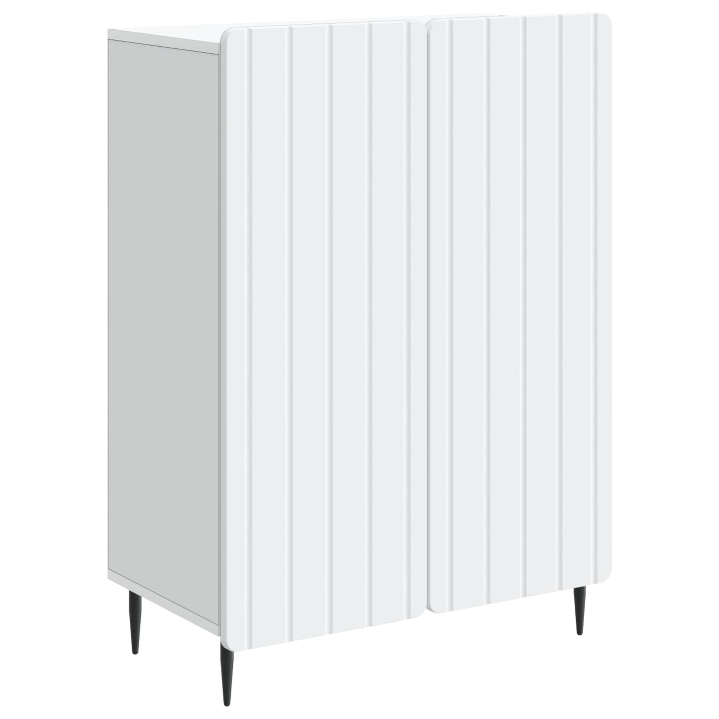 vidaXL Sideboard White 66 x 34.5 x 92 cm Engineered Wood