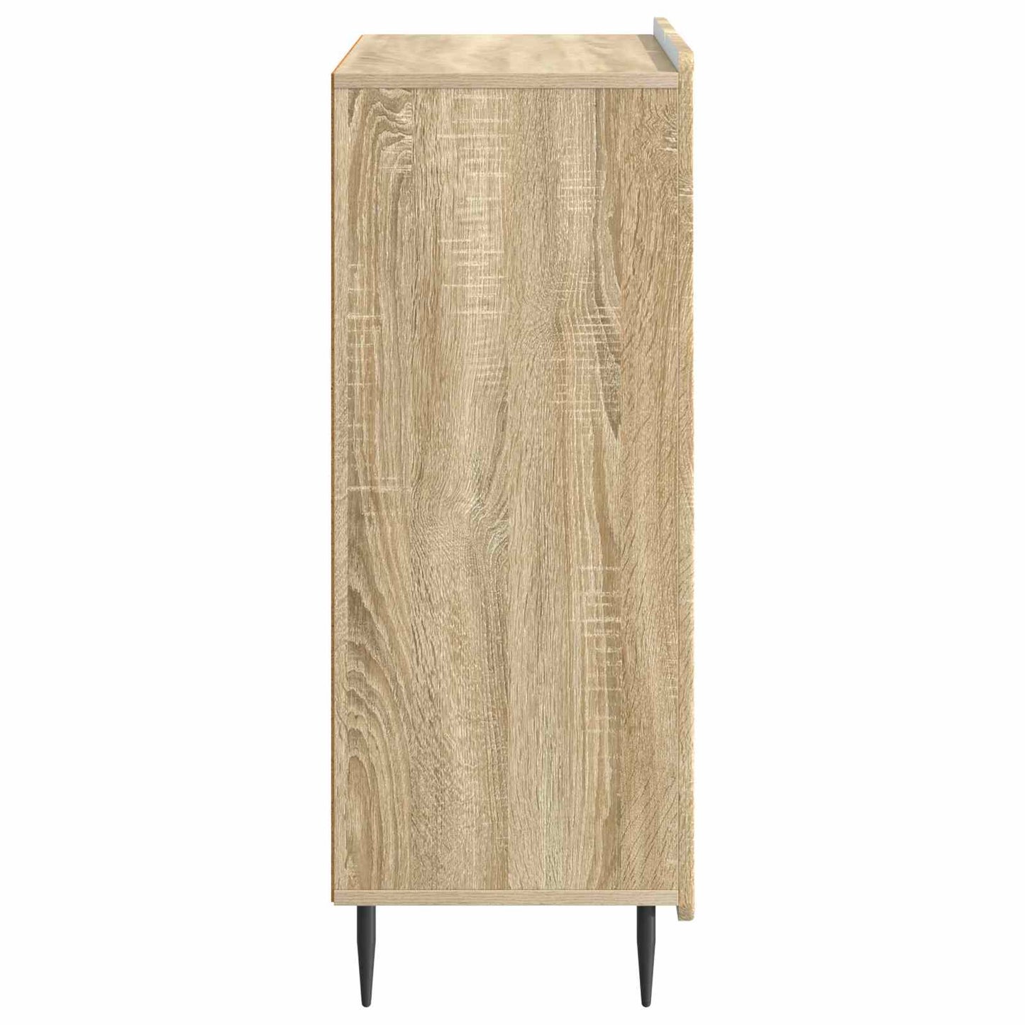 vidaXL Sideboard Sonoma Oak 66 x 34.5 x 92 cm Engineered Wood
