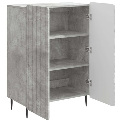 vidaXL Sideboard Concrete Grey 66 x 34.5 x 92 cm Engineered Wood