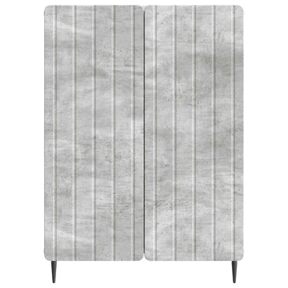 vidaXL Sideboard Concrete Grey 66 x 34.5 x 92 cm Engineered Wood