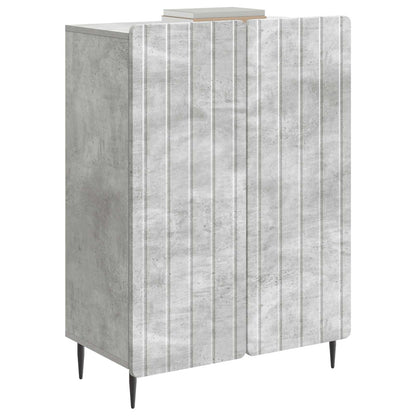 vidaXL Sideboard Concrete Grey 66 x 34.5 x 92 cm Engineered Wood